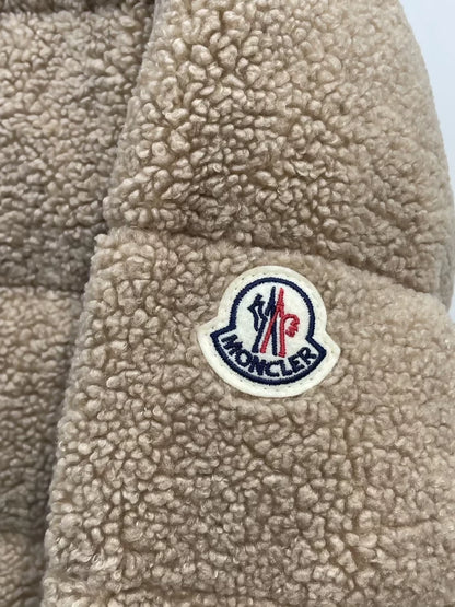 Moncler Fall/Winter 2024 shearling Hooded Down Jacket