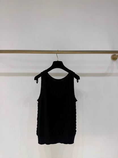 Chanel 23A black top