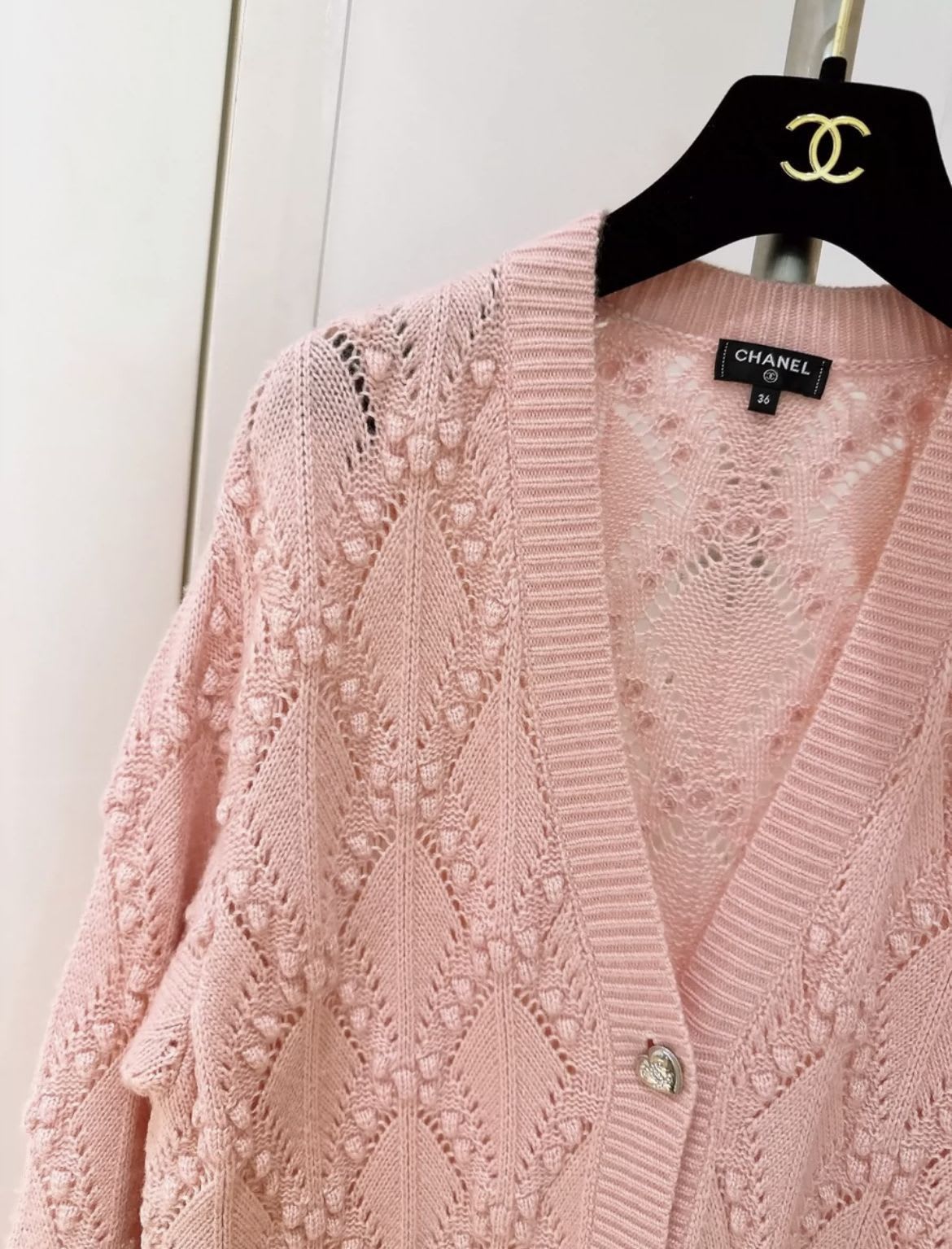 Chanel 21 cashmere knitted cardigan