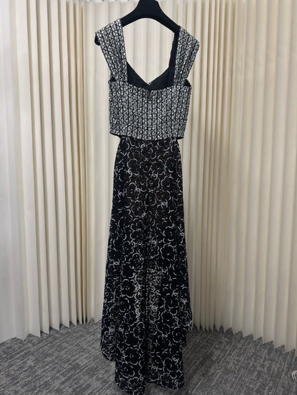 Chanel 23A tweed dress