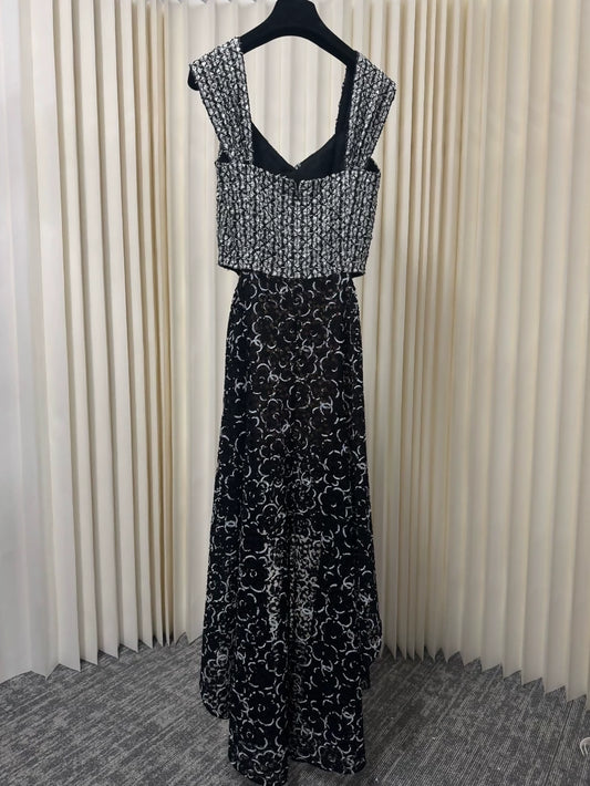 Chanel 23A tweed dress