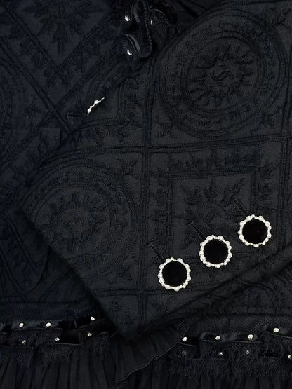 Chanel 21A black tweed jacket