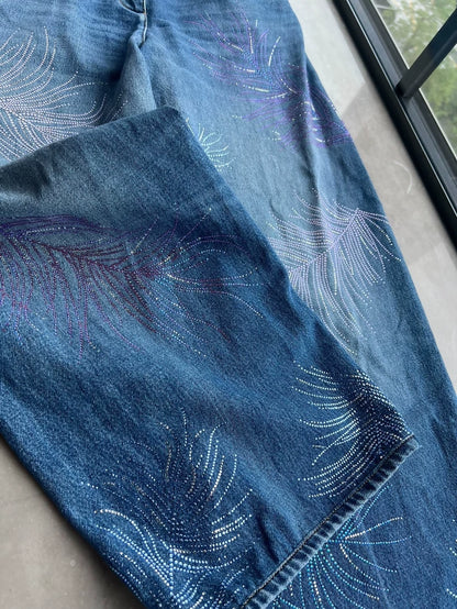 Chanel 25s wide-leg pants