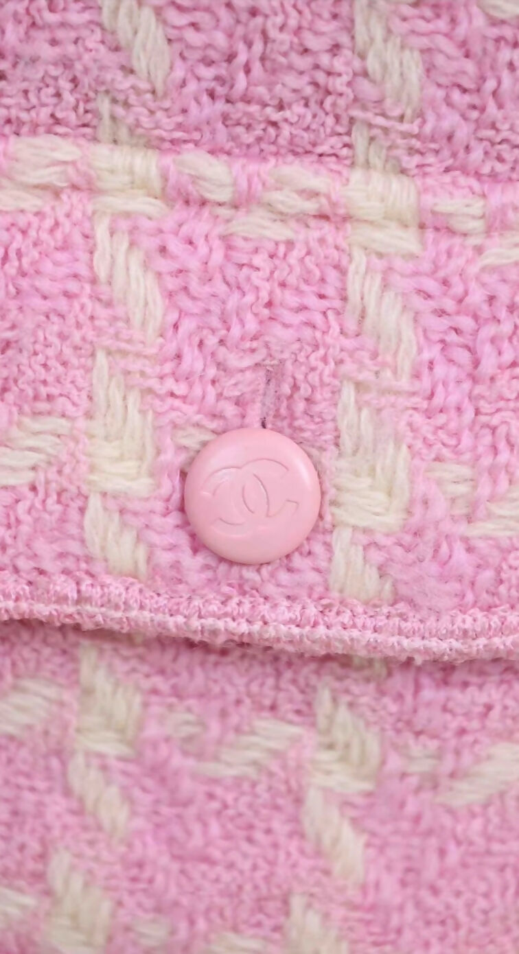 Chanel 1996 Pink Vest