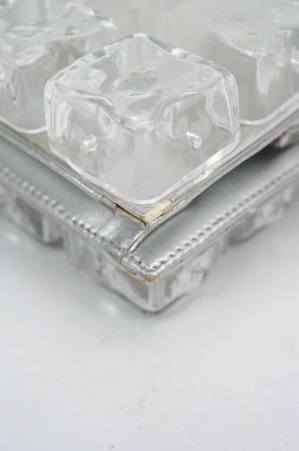 Chanel ice cube clutch bag
