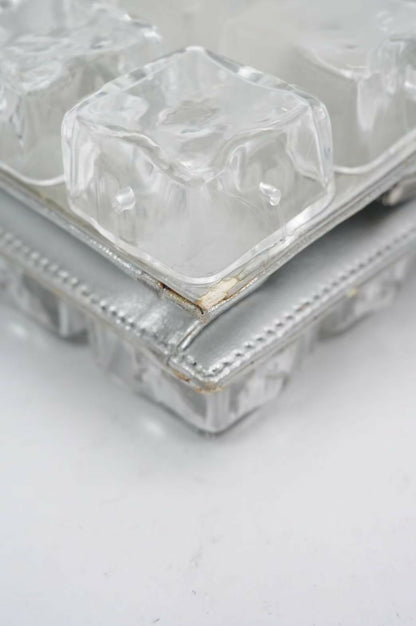 Chanel ice cube clutch bag