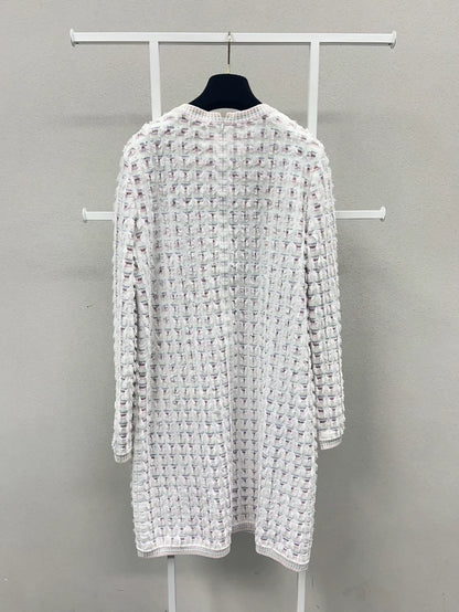 Chanel 19C white dress