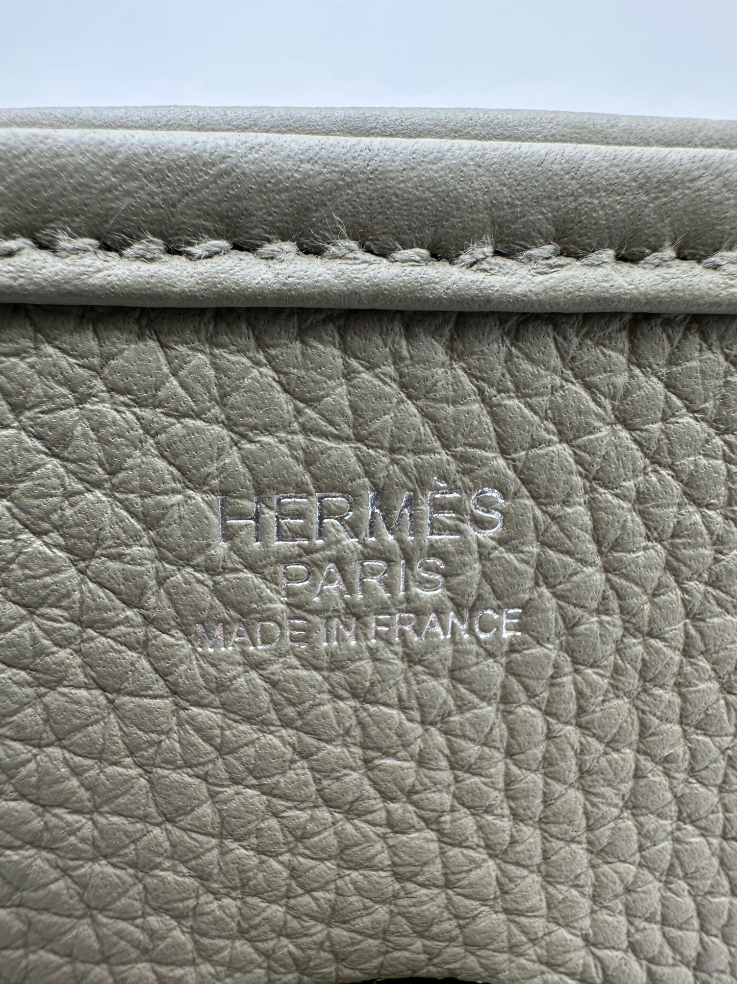 Hermès Evelyne III 29 Sauge PHW Stamp W