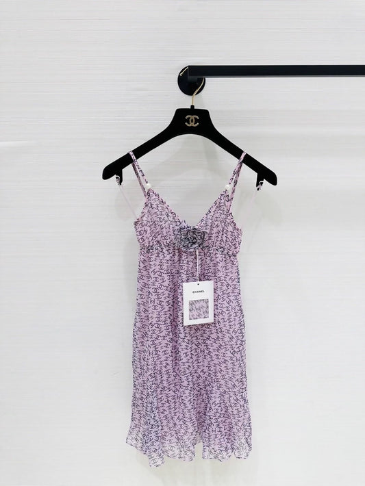 Chanel 25P pink dress