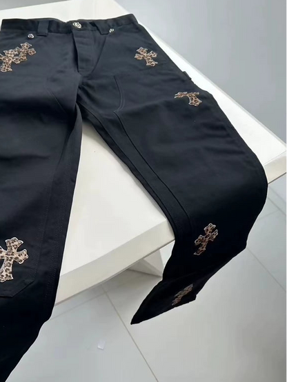 Chrome Hearts Limited Edition Black Cargo Pants