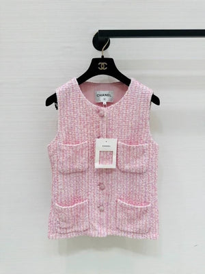 Chanel pink vest