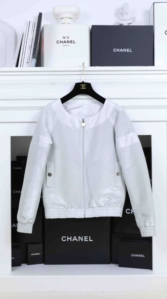 Chanel 2017 Silver Jacket