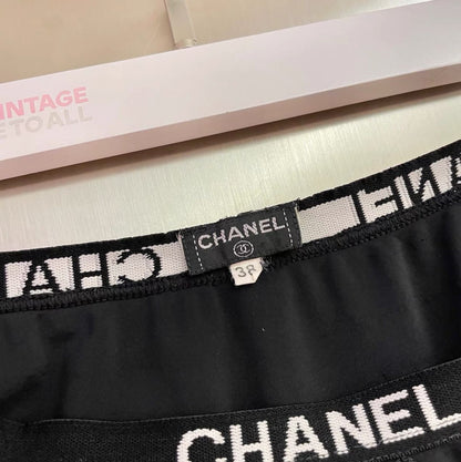 Vintage Chanel letter bikini