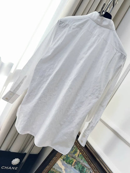 Chanel 24c white shirt