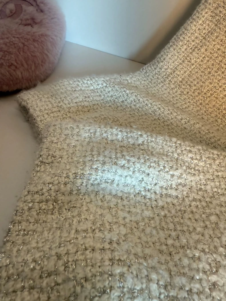 Chanel 24k cashmere trousers