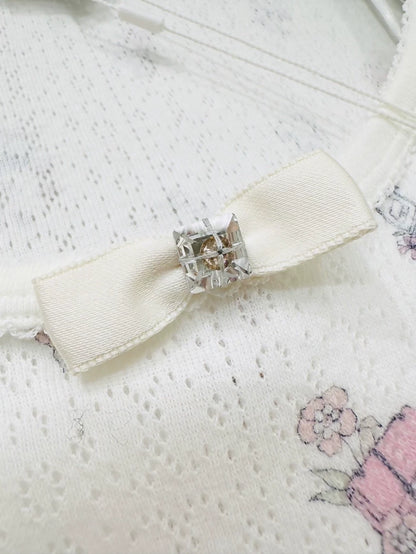 Chanel 24N floral knit top