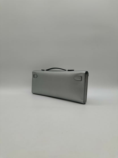 Hermès Kelly Cut Argent Chèvre PHW G 2026