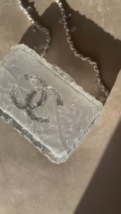 Super Rare Chanel Ice Cube Minaudière 2010