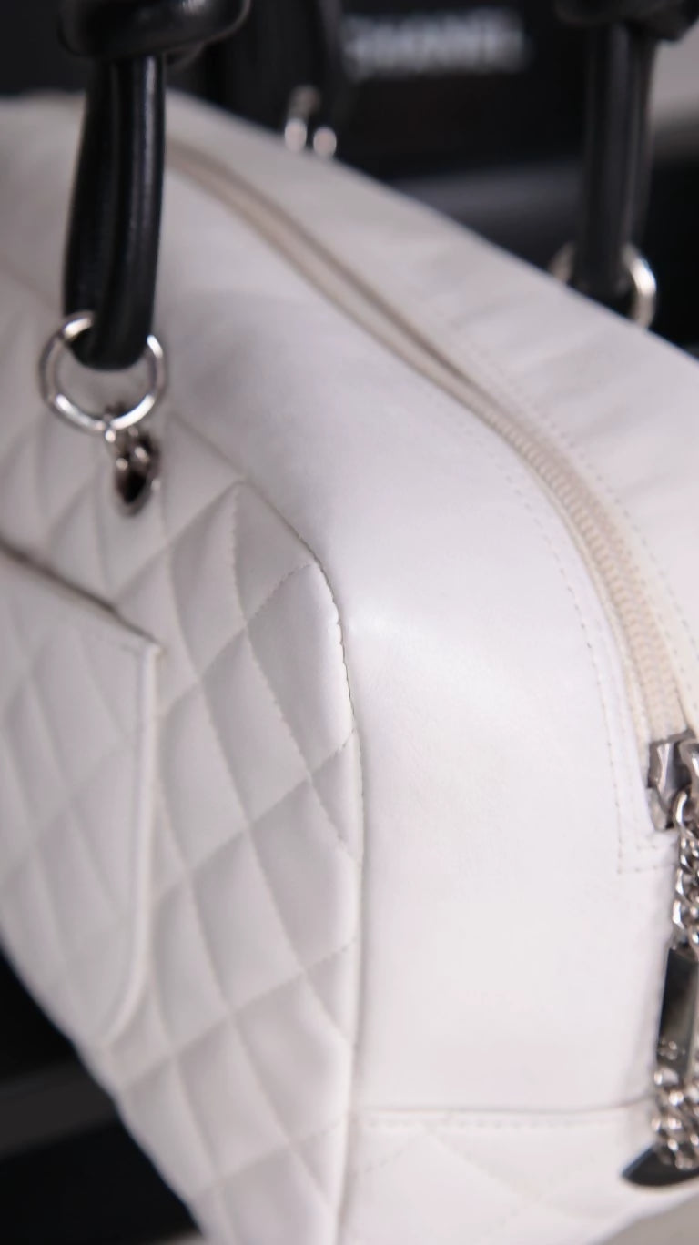 Chanel Black and White Cambon Shoulder Bag