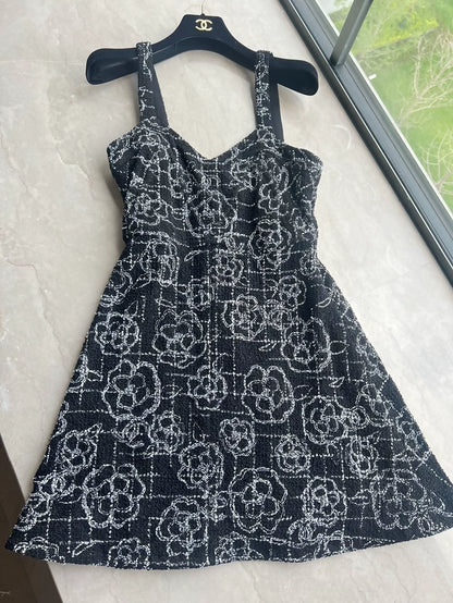 Chanel 24 camellia dress