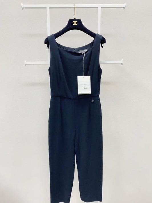 Chanel 19S black jumpsuit