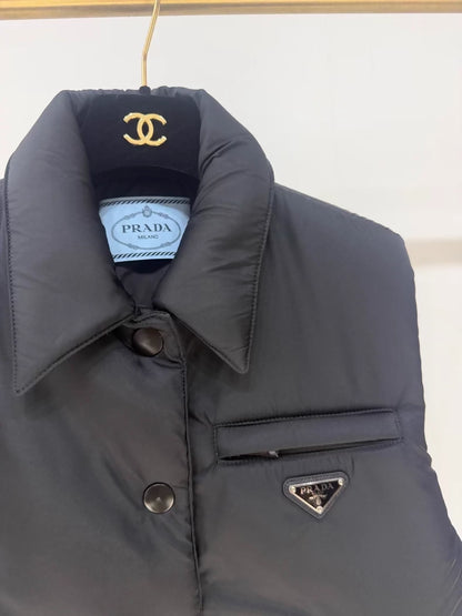 Prada classic triangle logo vest
