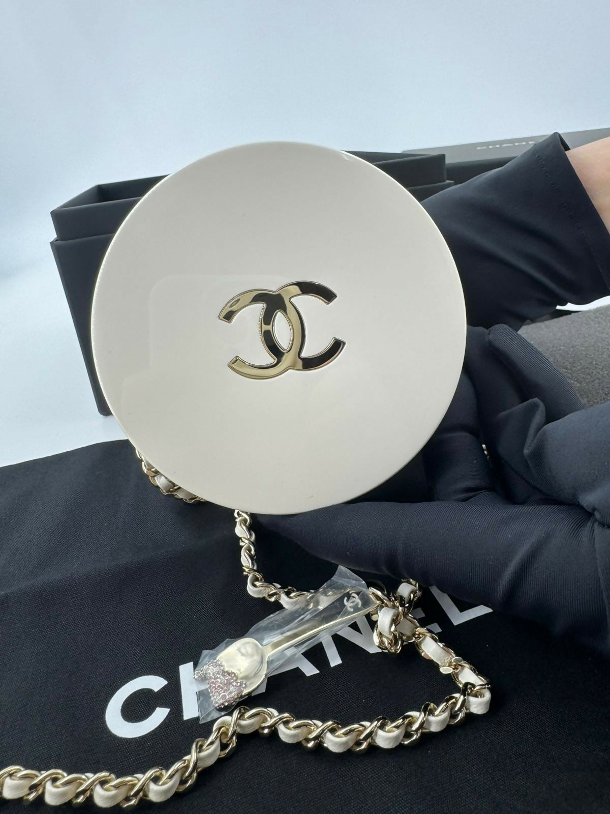 Chanel 2026 Rhinestone Gelato Ice Cream Multicoloured Minaudière Evening Bag