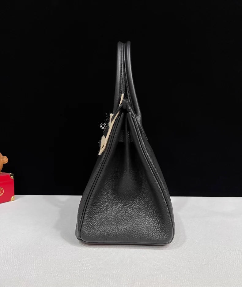 Hermes Birkin 30 Black togo leather palladium hardware