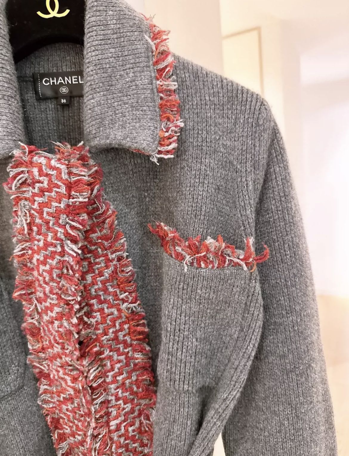 Chanel Limited Edition Ski Sweater Jacket