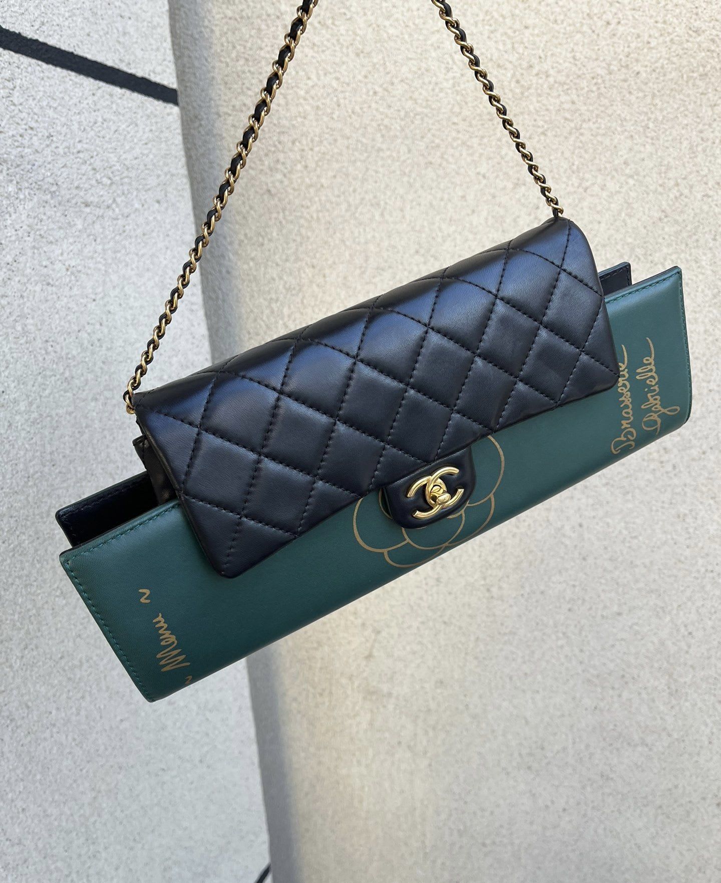 Chanel Limited Camellia menu Bag