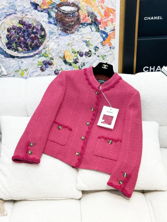 Chanel 24A pink jacket