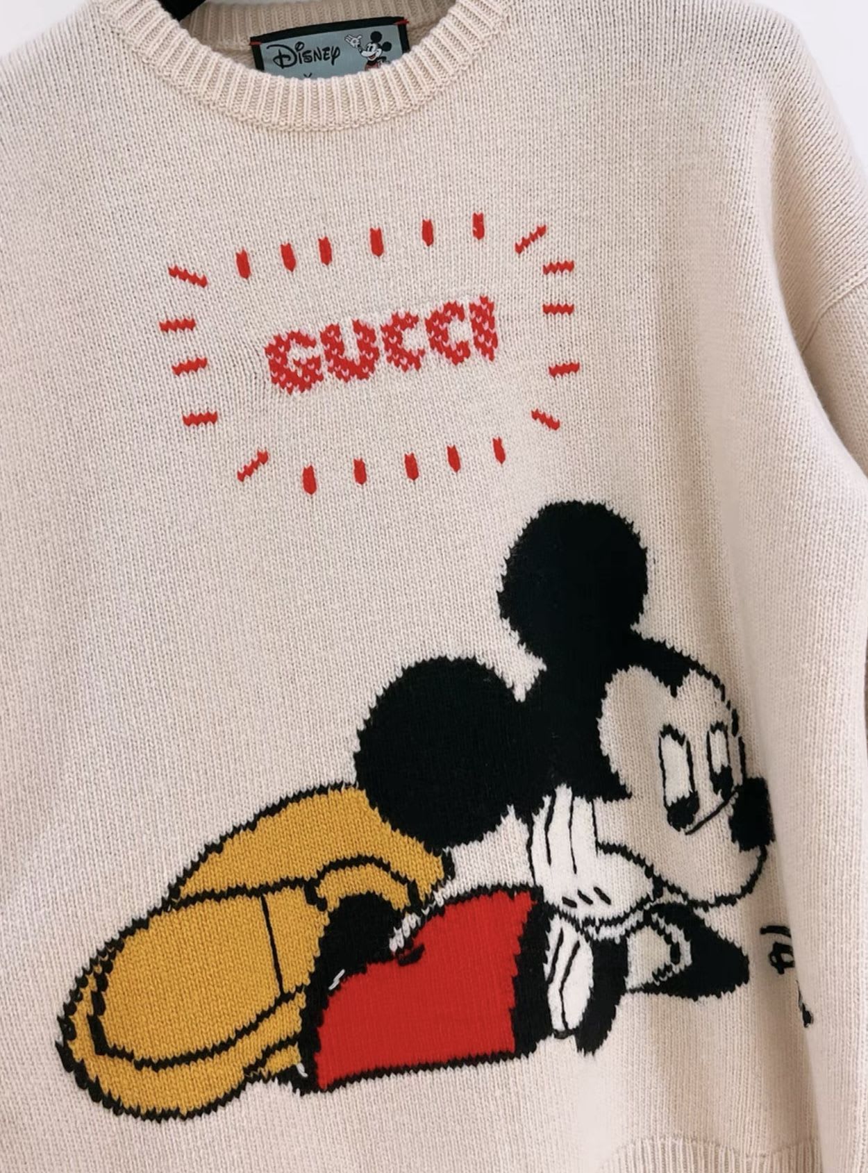 Gucci Mickey Sweater 20 Disney limited edition