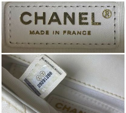 Chanel 2019 My Precious Pearls Lambskin Mini Waist Belt Bag