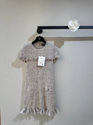 Chanel 25A Mixed Color Knit Dress
