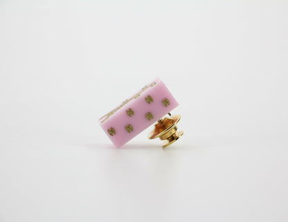 Chanel Vintage 05C Resin Eiffel Tower Pink Brooch