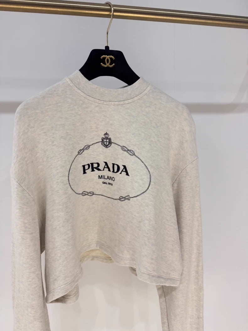 Prada beige sweatshirt