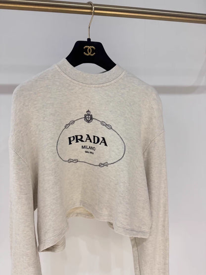 Prada beige sweatshirt