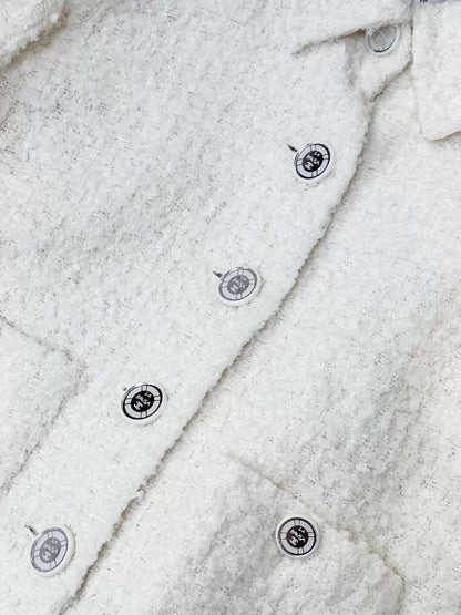 Chanel 19C ecru Tweed Jacket