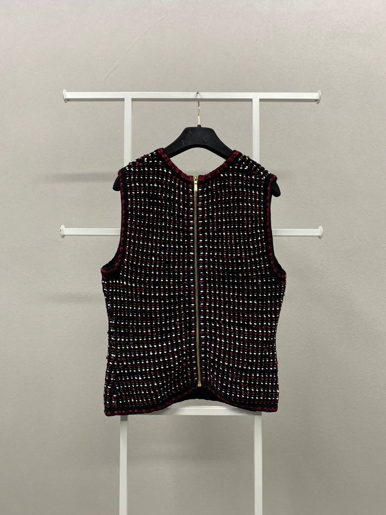 Chanel 20K tweed vest