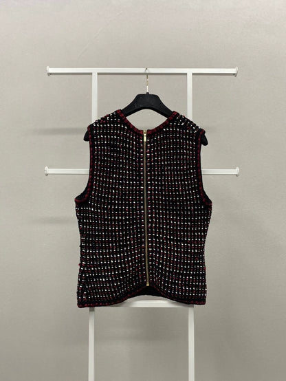 Chanel 20K tweed vest