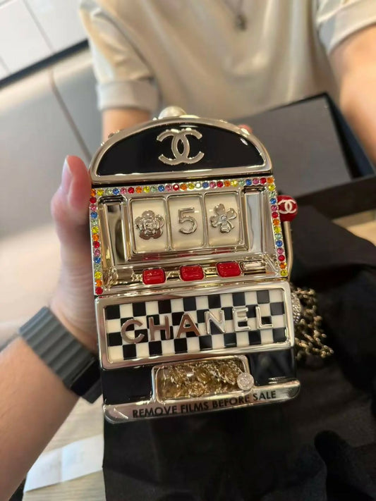 Chanel 2023 Monaco Casino Slot Machine Minaudière