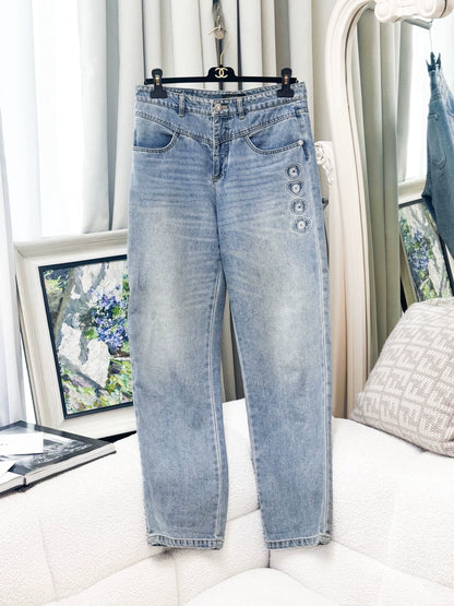 Chanel 25M light blue jeans