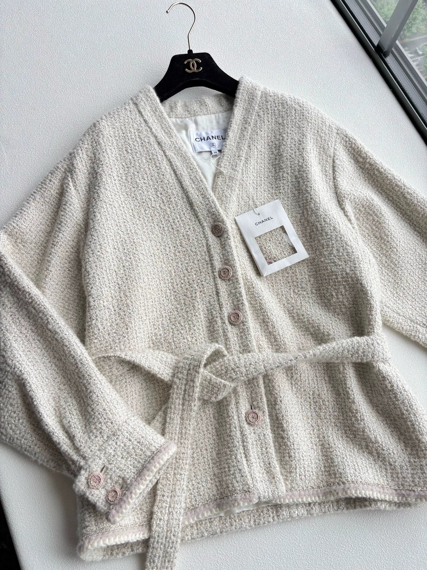 Chanel 24K beige gold jacket