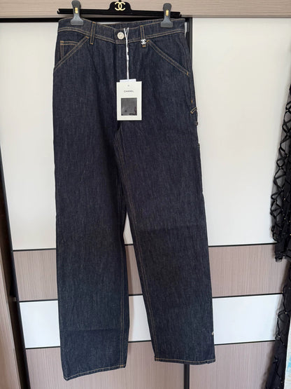 Chanel 26B dark blue jeans