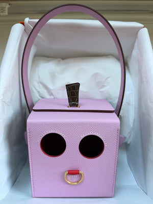 Hermes Minaudiere Robot Mauve Sylvestre