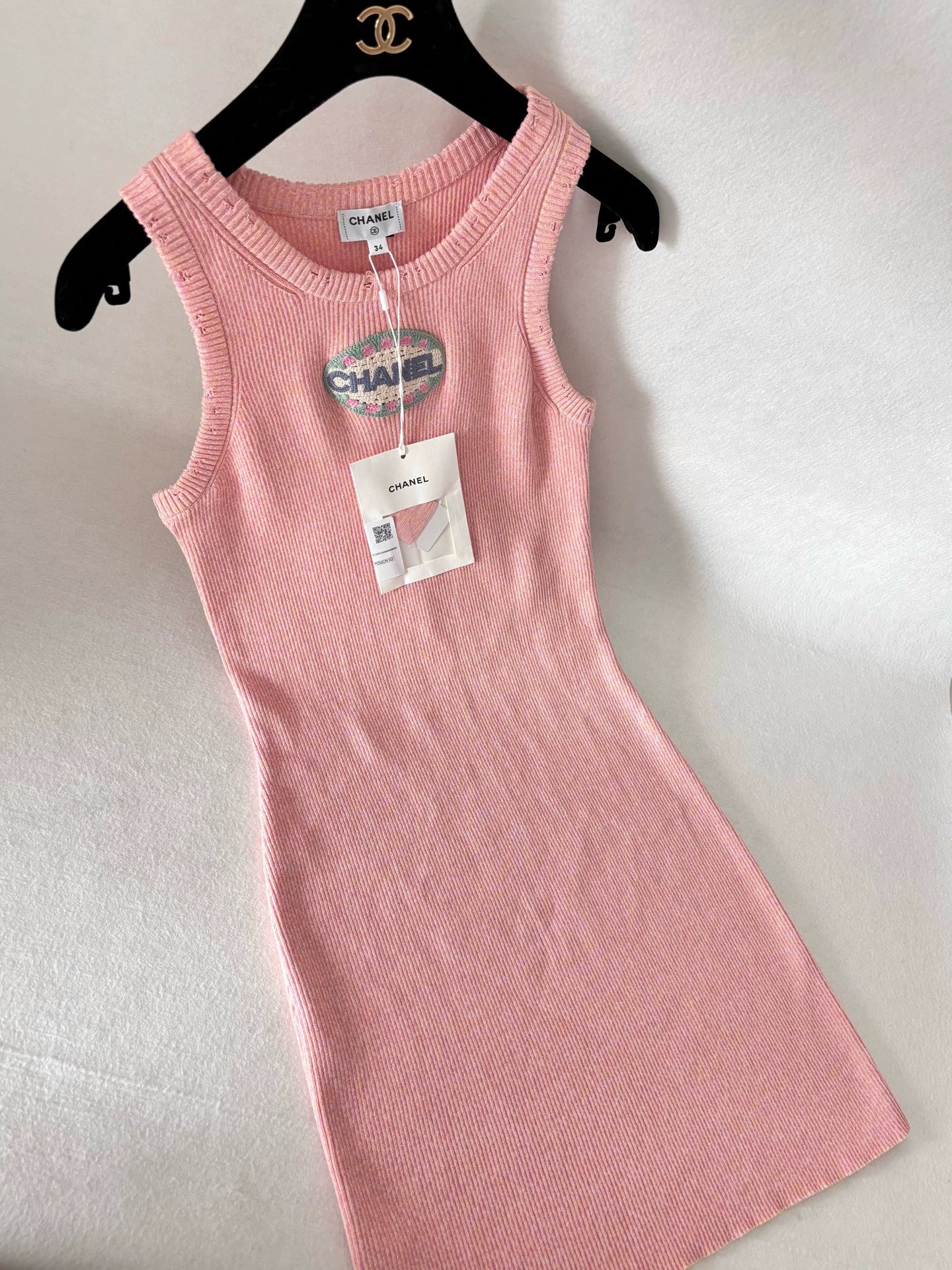 Chanel 25P Orange-pink Dress