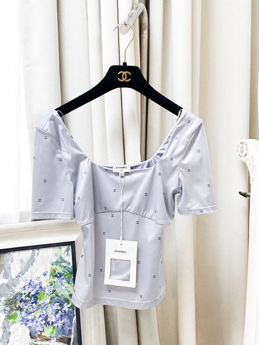 Chanel 24M Silver-grey Top