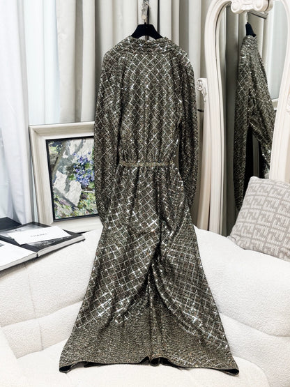 Chanel 20A champagne gold jumpsuit