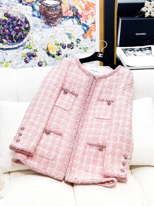 Chanel 14 pink jacket