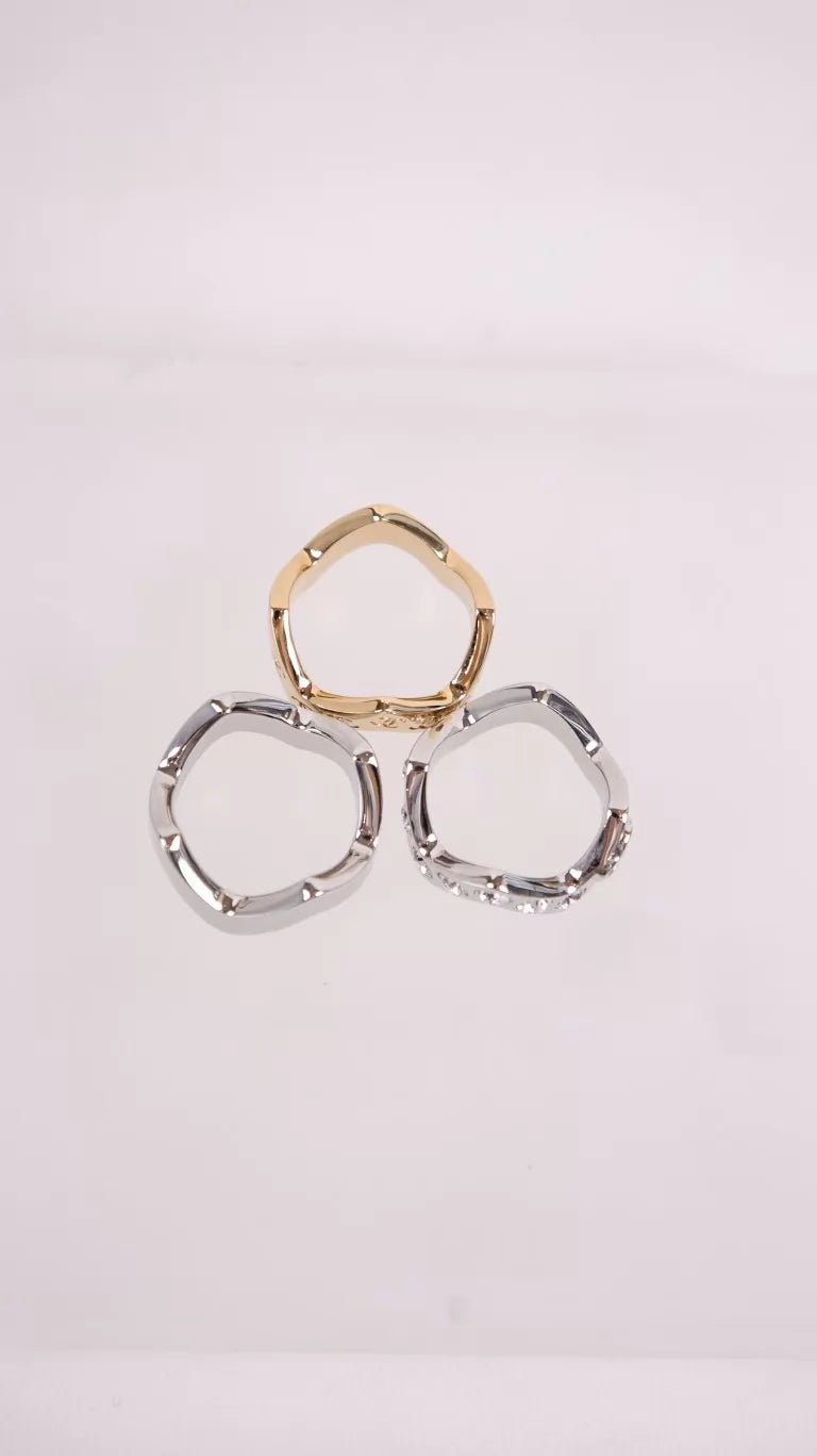 Chanel 26S three-in-one stackable ring